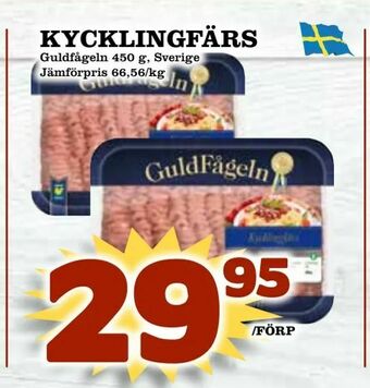 Kycklingfärs