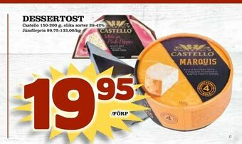 Din Mat Dessertost erbjuda