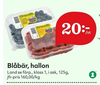 Hemköp Blåbär, hallon erbjuda