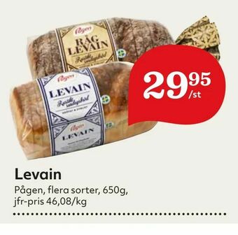 Hemköp Levain erbjuda