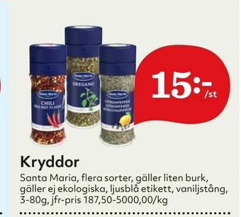 Hemköp Kryddor erbjuda