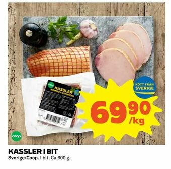 Coop Extra Kassler i bit erbjuda