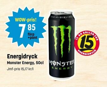 Eurocash Energidryck erbjuda