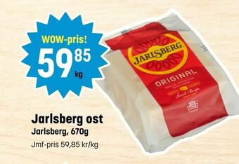 Eurocash Jarlsberg ost erbjuda