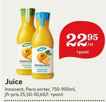 Hemköp Juice erbjuda