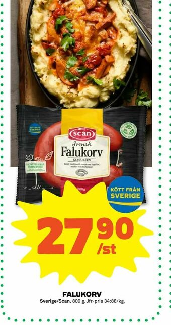 Stora Coop Falukorv erbjuda