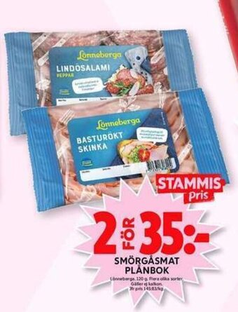ICA Maxi Lönneberga Smörgåsmat Plånbok 120g erbjuda
