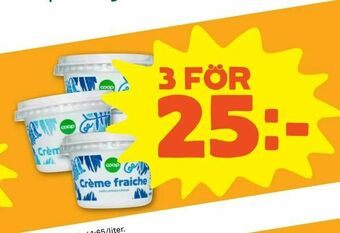 Coop Forum Crème fraiche erbjuda