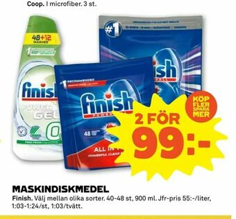 Coop Forum Maskindiskmedel erbjuda