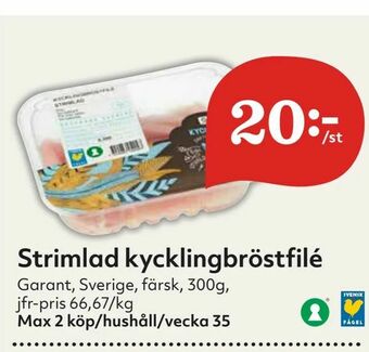 Hemköp Strimlad kycklingbröstfilé erbjuda