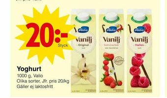 Matöppet Yoghurt erbjuda