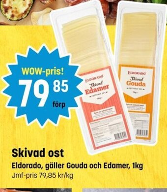 Eurocash Skivad ost Eldorado erbjuda
