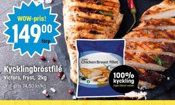Eurocash Kycklingbröstfilé Victors erbjuda
