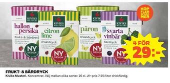 Coop Konsum Frukt- & bärdryck erbjuda