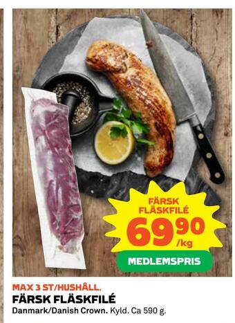 Coop Konsum Färsk fläskfilé erbjuda