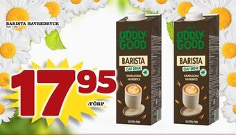 Matdax Barista havredryck erbjuda