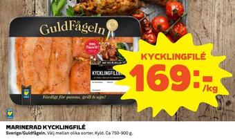 Coop Konsum Kycklingfilé erbjuda