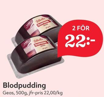 Hemköp Blodpudding erbjuda