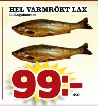 Matdax Hel varmrökt lax erbjuda