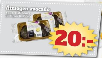 Bonum Matmarknad Ätmogen avocado erbjuda