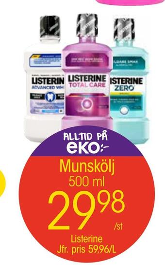 EKO Munskölj erbjuda