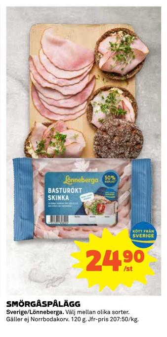 Coop Konsum Smörgåspålägg erbjuda