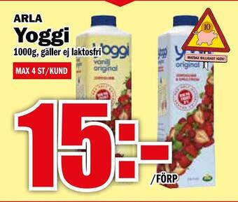 Matdax Yoggi erbjuda