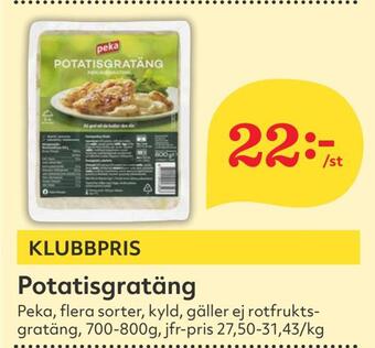 Hemköp Potatisgratäng erbjuda