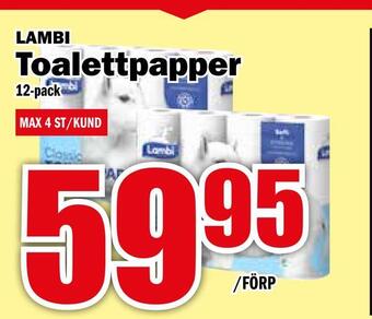 Matdax Toalettpapper erbjuda