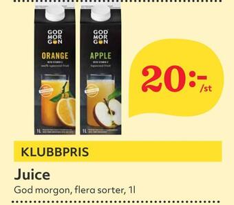Hemköp Juice erbjuda