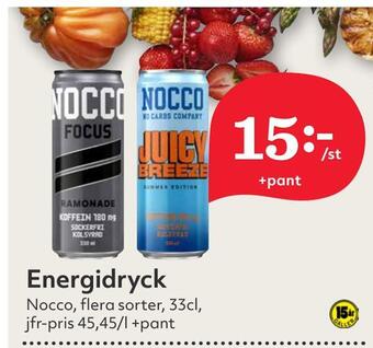 Hemköp Energidryck erbjuda