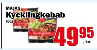 Kycklingkebab