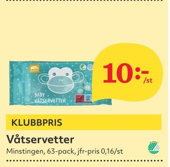 Hemköp Våtservetter erbjuda