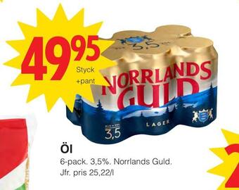 Matöppet Öl erbjuda