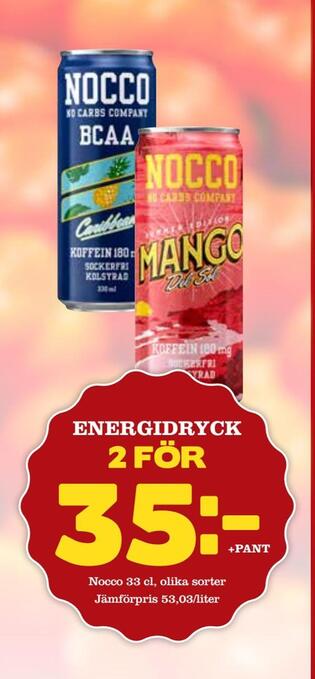 Supergrossen Energidryck erbjuda