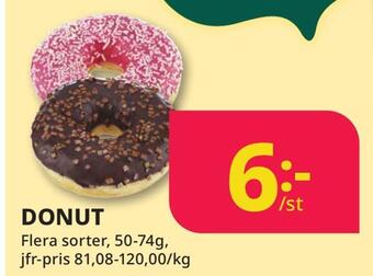 Tempo Donut erbjuda