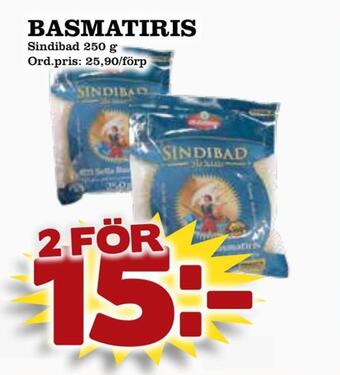 Supergrossen Basmatiris erbjuda