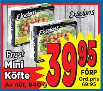 Supergrossen Mini köfte erbjuda