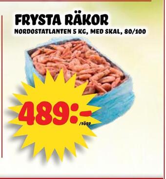 Nelins Frysta räkor erbjuda