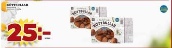Supergrossen Köttbullar erbjuda