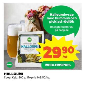 Coop Extra Halloumi erbjuda