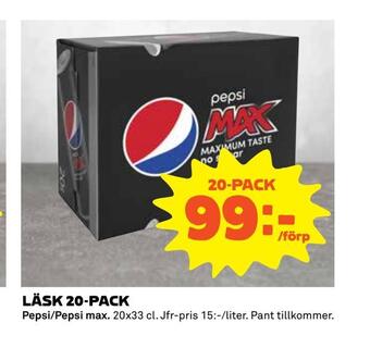 Coop Extra Läsk 20-pack erbjuda