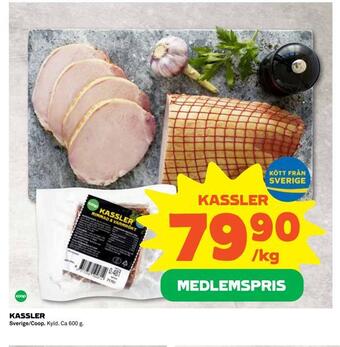 Coop Extra Kassler erbjuda