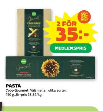 Coop Forum Pasta erbjuda