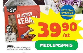 Coop Forum Kebab erbjuda