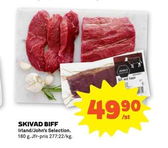 Coop Forum Skivad biff erbjuda
