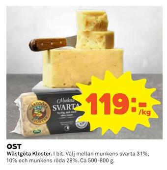 Coop Extra Ost erbjuda