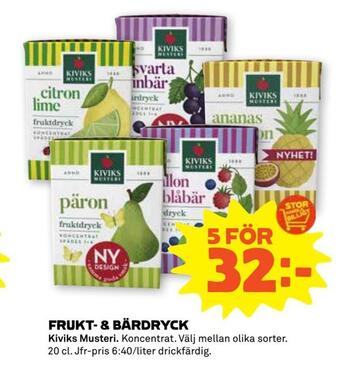 Stora Coop Frukt- & bärdryck erbjuda