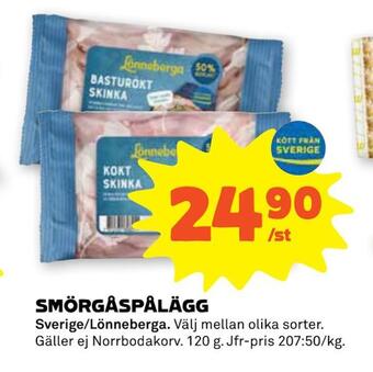 Stora Coop Smörgåspålägg erbjuda