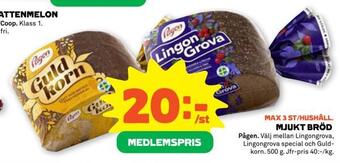 Stora Coop Mjukt bröd erbjuda